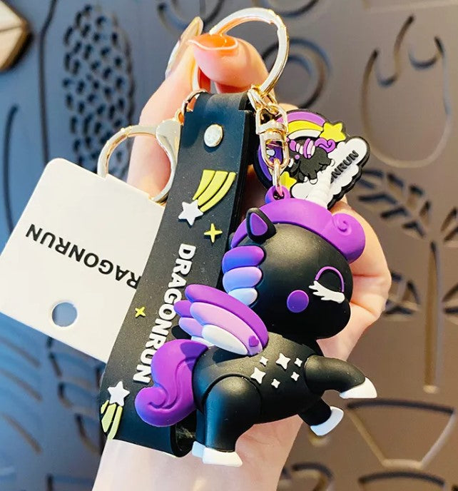 Adorable Unicorn Keychain