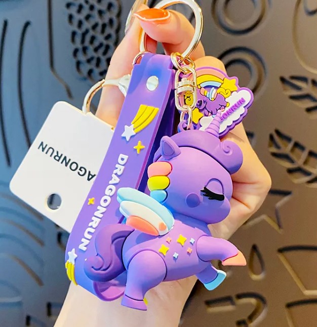 Adorable Unicorn Keychain