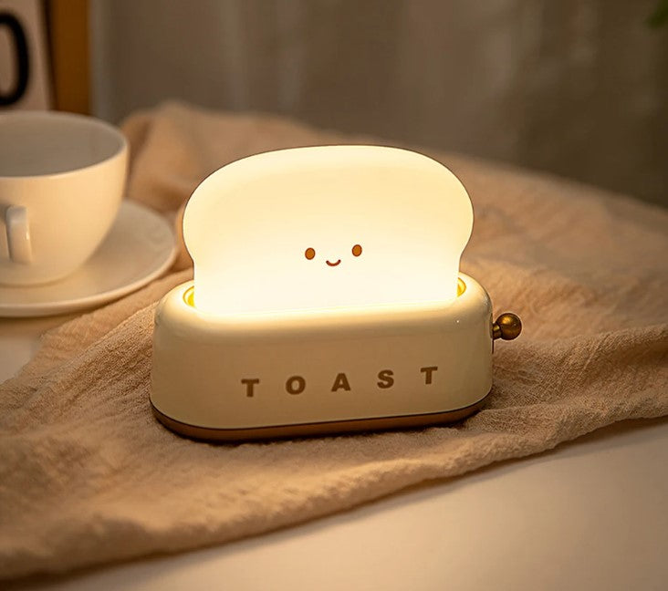 Kawaii Popping Toast Night Light